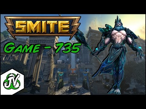 Smite Gameplay - Game 735 - Poseidon Mid
