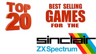 20 Best-Selling ZX Spectrum Games of All Time | Classic 8-Bit Legends | 12-Minute Retro Compilation🎮