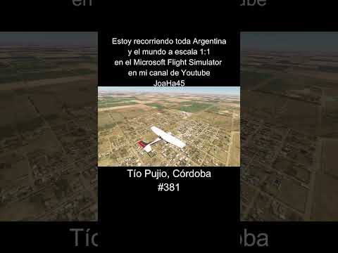 Comenten por donde quieren que pase 🇦🇷 #tiopujio #cordoba #argentina #microsoftflightsimulator