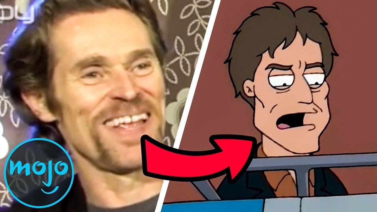 Top 10 Celebrity Reactions To Family Guy Parodies