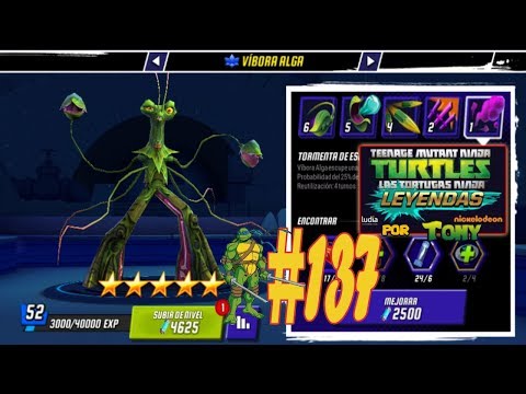 Tortugas Ninja Leyendas "Cap. 137 - Víbora Alga (5 ***** oro)" por Tony