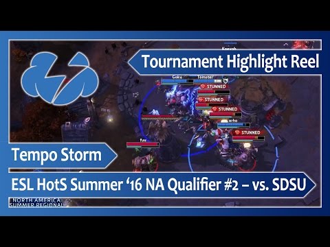 ESL HotS Summer 2016 NA Qualifier #2, Round of 32 – Tempo Storm vs. SDSU – Highlight Reel