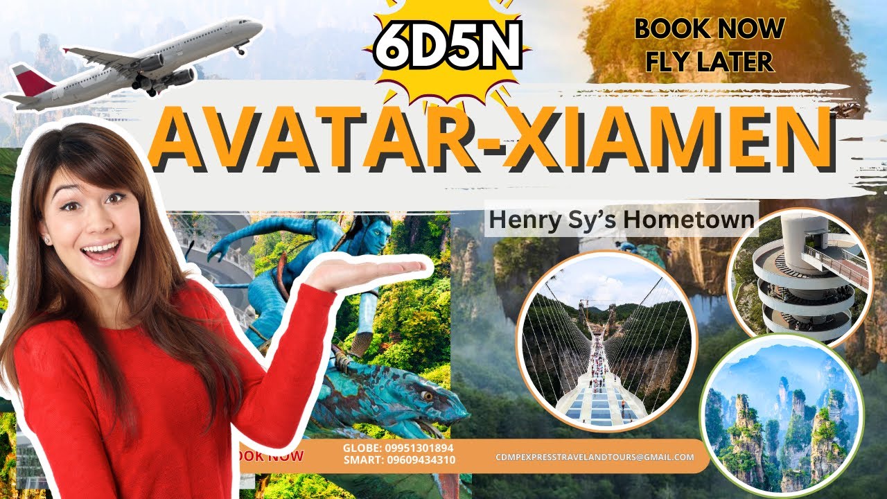 Avatar Xiamen 6D5N TOUR