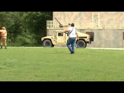 Army Reserves under go convoy operations training