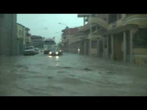 Daley Family Holiday 2008: Flooding in Sestu, near Cagliari, Sardinia