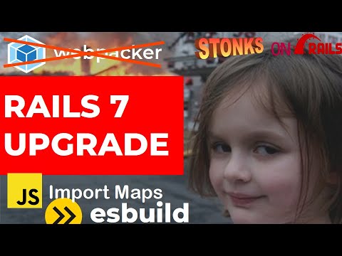 Webpacker is dead! Upgrading to Rails 7 with Importmaps, then ESBuild for SCSS and compiled JS!