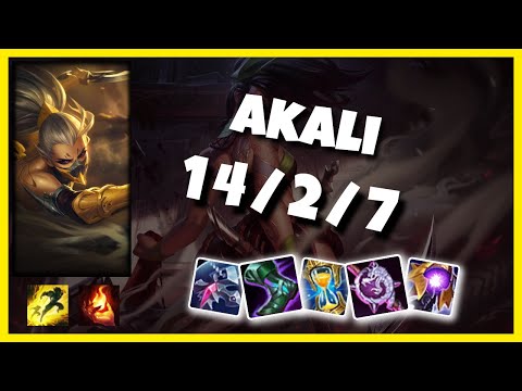Akali vs Katarina RIFTMAKER EU Challenger MID (14/2/7) - v10.24