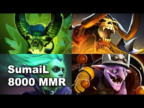 SumaiL 8000 MMR DP Timber Pugna Clinkz Plays Dota 2