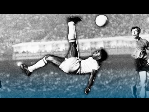 10 Goles de Pelé que prueban que es mejor que Messi