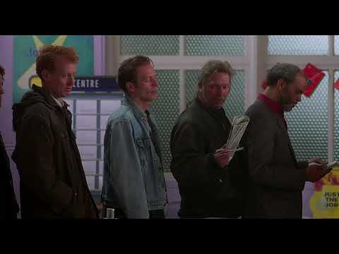Κεντρική σκηνή από το The Full Monty [Όλα για όλα] (1997), σε σκηνοθεσία Peter Cattaneo [Πήτερ Κατάνεο] και σενάριο Simon Beaufoy [Σάιμον Μπωφόυ]: έξι άνεργοι εργάτες από το Sheffield της Αγγλίας αυτοσχεδιάζουν κινήσεις στριπτήζ σε ουρά ταμείου ανεργίας, στους ήχους του τραγουδιού "Hot Stuff" της Donna Summer [Ντόννα Σάμμερ]. Εμβληματική σκηνή, διαποτισμένη από την ενέργεια του στριπτήζ χωρίς να αποτελεί νούμερο στριπτήζ και χωρίς να αφαιρείται έστω και ένα ένδυμα. Η ταινία προσαρμόστηκε σε θεατρικό μιούζικαλ στο Broadway (2000, μουσική-στίχοι: David Yazbek [Ντέιβιντ Γιάζμπεκ], βιβλίο: Terrence McNally [Τέρενς ΜακΝάλι]) και εκ νέου στο Crucible Theatre του Sheffield (2023, διασκευή: Simon Beaufoy, σκηνοθεσία: Maria Aberg [Μαρία Ώμπεργκ]).