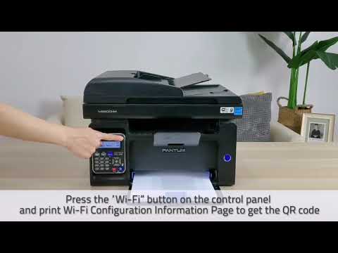 Pantum M6550NW Spausdintuvas lazerinis MFP Nespalvotas A4 22ppm Wi-Fi USB Tinklinis LAN video