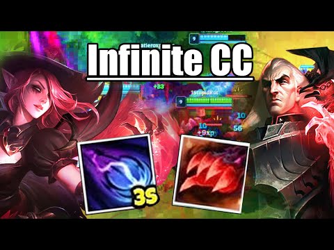 Swain + Morgana = NEVER MOVE! (infinite CC chain) | League URF