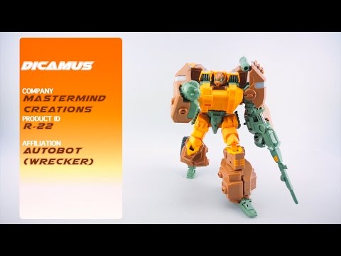 Transformers Review: Mastermind Creations R-22 Dicamus Preview // P4L Reviews