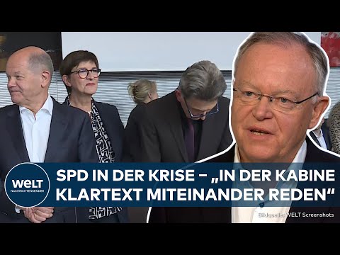 SPD IN DER KRISE: "Klartext reden" – Treffen mit Olaf Scholz – Weil stärkt dem Kanzler den Rücken