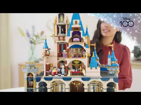 Vidéo LEGO Disney 43222 : Le château Disney
