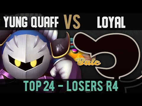 The Bigger Balc - Top 24//Losers R4 ft. Loyal (GnW) VS Yung Quaff (Meta Knight)