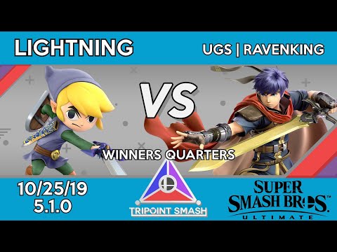 Tripoint Smash 83 - Winners Quarters - Lightning(Toon Link) Vs. UGS | Ravenking(Ike)