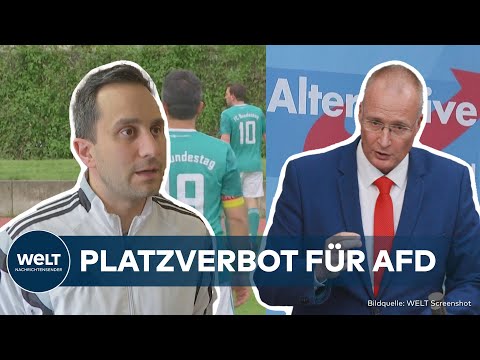 Video Thumbnail: FC BUNDESTAG: AFD-Abgeordnete werden vom Spielbetrieb ausgeschlossen