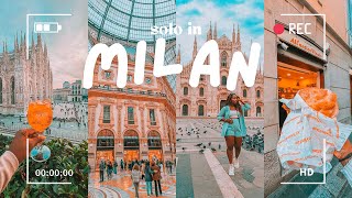 Solo Travel Diaries - an overnight trip to Milan, ITALY