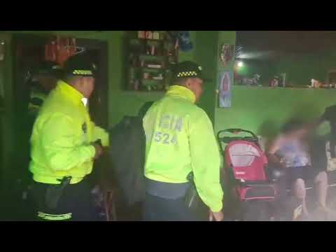 Golpe al Microtráfico en Saladoblanco: Capturada Pareja por Presunto Expendio de Drogas Zona Rural