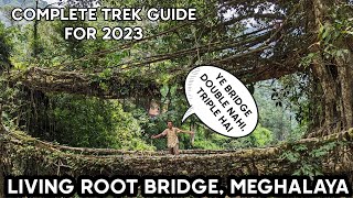 Meghalaya ke bridge 🌉 jo ki aaj bhi zinda hai | Triple decker living root bridge | Only in INDIA🇮🇳