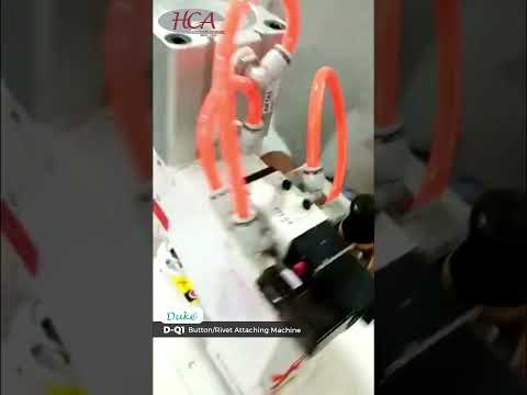 Duke dq-1 pneumatic single headed button / rivet attaching m...