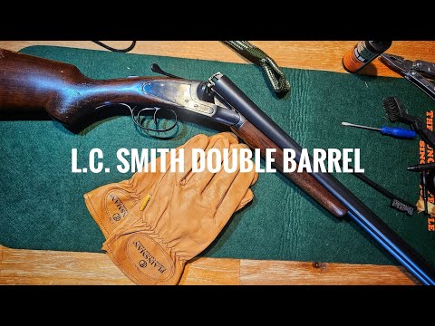 L.C. Smith antique double barrel shotgun!!! Old shotgun tricks, checking shotgun chokes & more!!!!