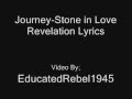 Journey Stone in Love Lyrics Revelation