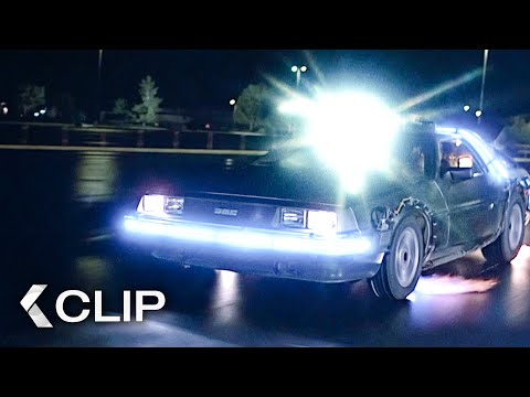 Zeitreise im DeLorean - ZURÜCK IN DIE ZUKUNFT Clip German Deutsch (1985)