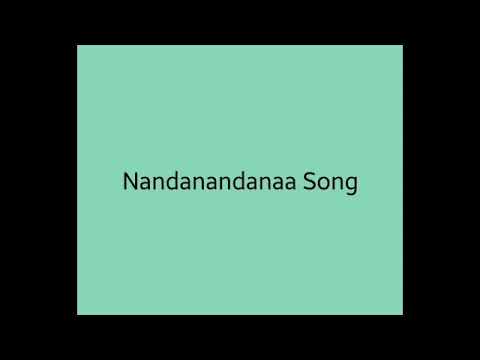 Nandanandanaa Song Karaoke || The Family star ( 2024 ) || Lyrics is in Description 👇 ||