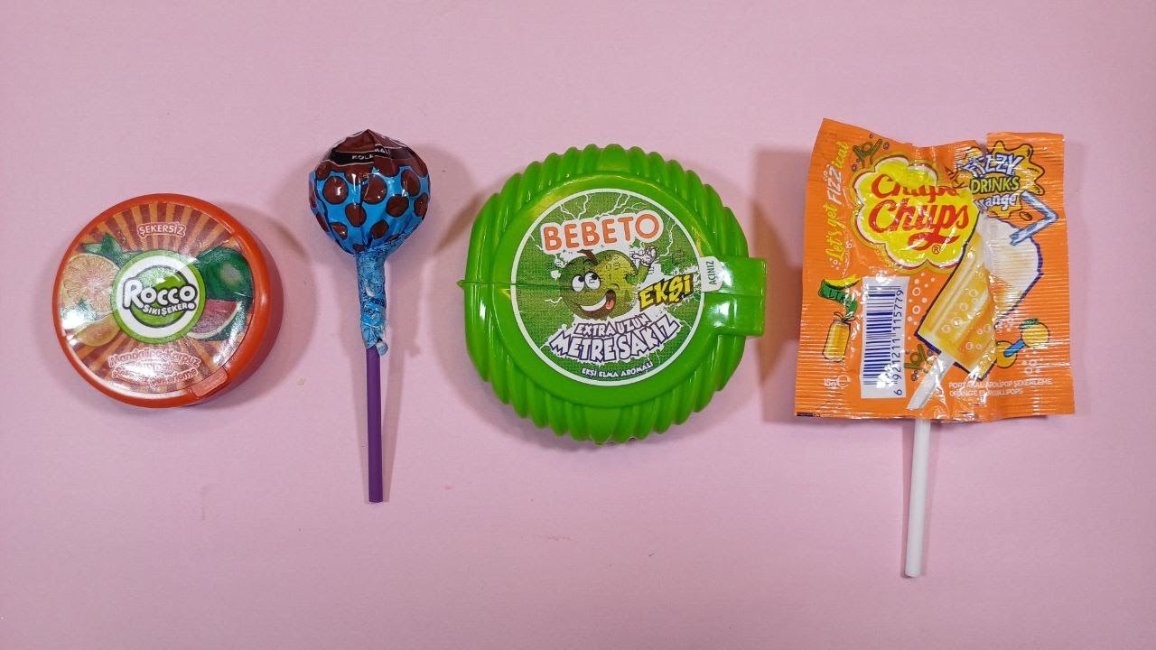 Satisfying Video || I love unpacking Lollipops and Candy|| ASMR