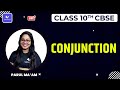 Class 10 English CBSE Conjunction English Grammar Vidyakul By Parul Ma Am