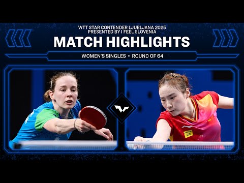 Ana Tofant vs Wang Xiaotong | WS R64 | #WTTLjubljana 2025