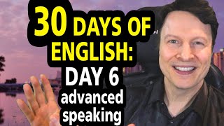 Learn English for 30 days | Lesson 6 | many ways to use "get" phrasal verbs and vocabulary