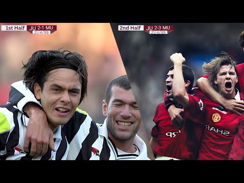 Manchester United's Unforgettable Comeback vs Juventus (1999) | Beckham, Keane, Cole, Yorke and more