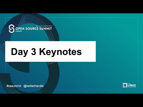 OSS+ELC Europe 2020 - Keynotes Day 3