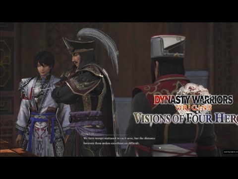 Dynasty Warriors Origins Visions of Four Heroes DLC-Decisive battle against Cao Cao Forces in 4 turn