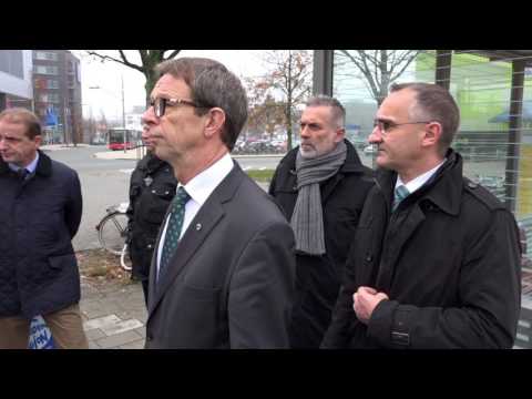 Fertigstellung der neue Bahnsteige am Bahnhof Wolfsburg