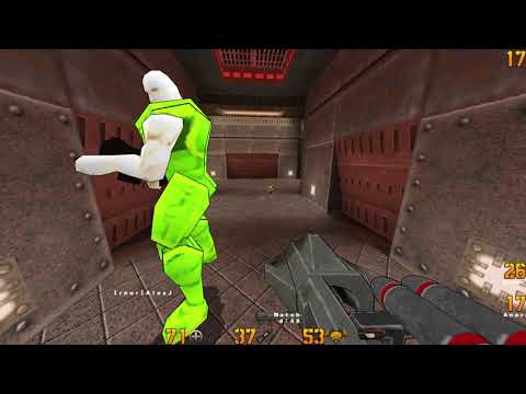 QUAKE 2 | David/PURRI vs AlexJ/Blaizz - 2nd map q2rdm1 | WB FINAL | 2v2 league - 2017