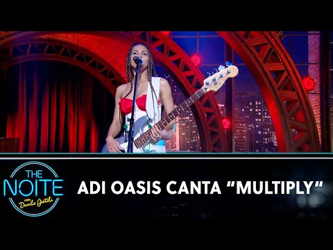 Adi Oasis canta "Multiply" | The Noite (09/04/24)