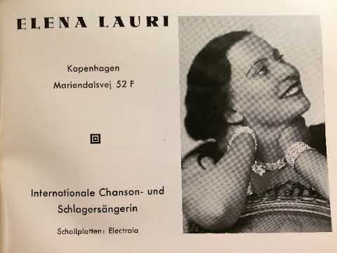 Elena Lauri mit rhythmischer Begleitung, Morgen um vier, Chanson Fox, 1938