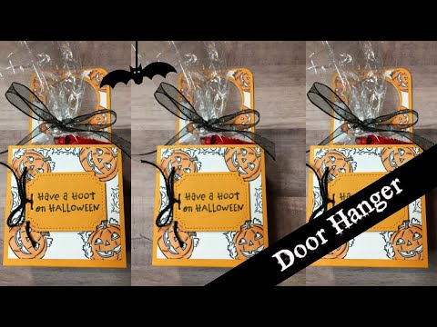 DIY Door Hanger Treat Boxes for Halloween and Fall