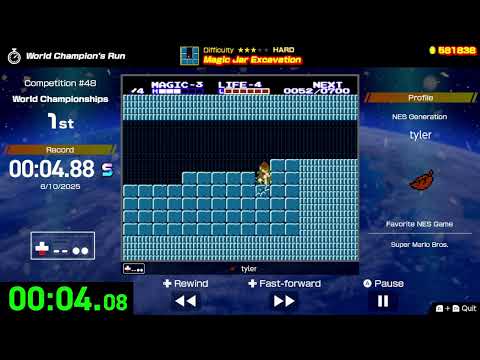 [NWC] Competition #48 1st - Magic Jar Excavation - 00:04.88