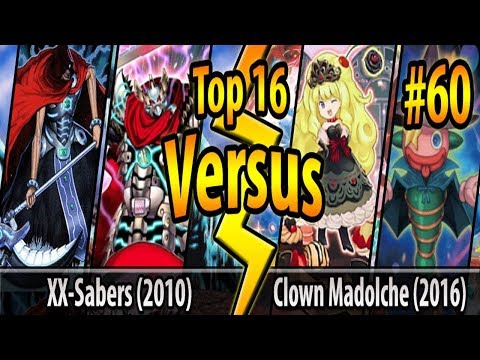 XX-Sabers (Pre-Errata; 2010) vs. Clown Madolche (2016) - Top 16 - Cross-Banlist Cup 2017 - Match #60