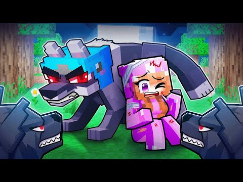 The ALPHA WOLF Omz Saved Lily in Minecraft!