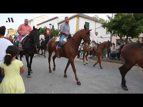 Carrera de Cintas a Caballo (Ribbon Race on Horseback). Fuente de Piedra. September. Unique Festival