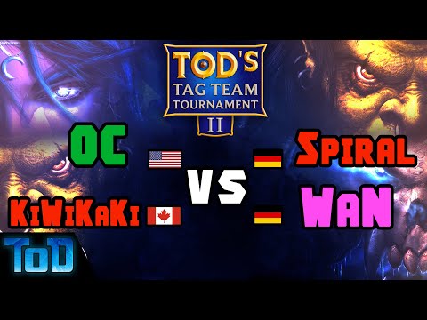 KiWiKaKi & OC vs WaN & Spiral #ToDsTagTeamTournament#2 Grand Finals