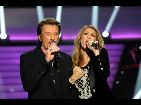 Céline Dion et Johnny Hallyday - L'amour peut prendre froid