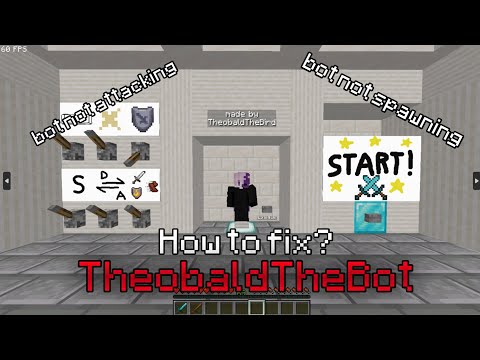 How to fix TheobaldTheBot Practice PvP Bot Map, the complete guide to fix your TheobaldTheBot map.