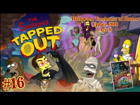 The Simpsons: Tapped Out [390] Halloween Treehouse of Horror Update (2018) Pt 16 (Act 3) {Overview}